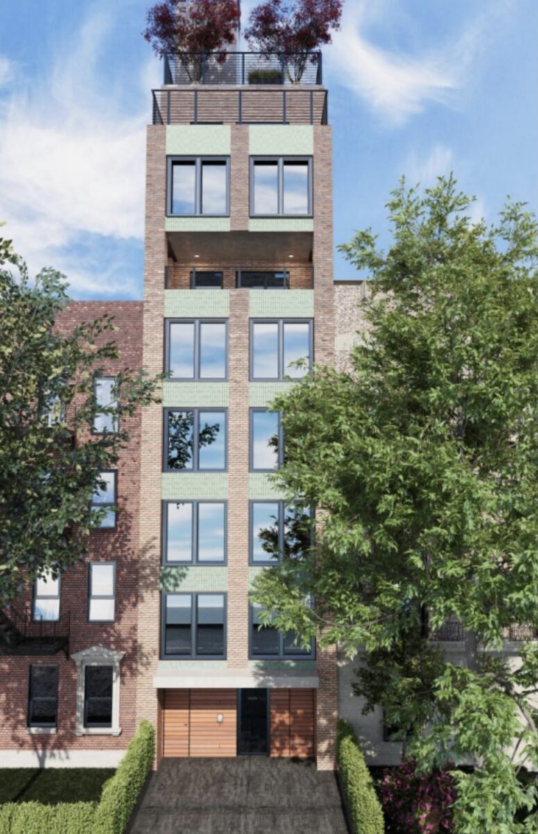 Rendering of 311 Eastern Parkway, courtesy of Harpia